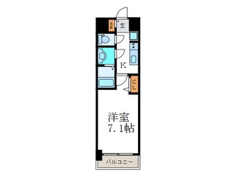 間取図 プレデコ-ト西京極