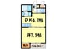 ロイヤルシティ－ＡＹＡ 1DKの間取り