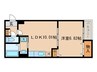 ロイヤルシティ－ＡＹＡ 1LDKの間取り