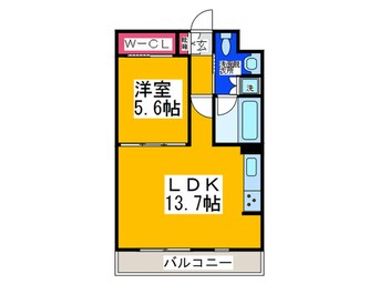 間取図 ヴェヌスタ御舟