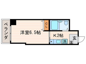 間取図 Gloire烏丸五条