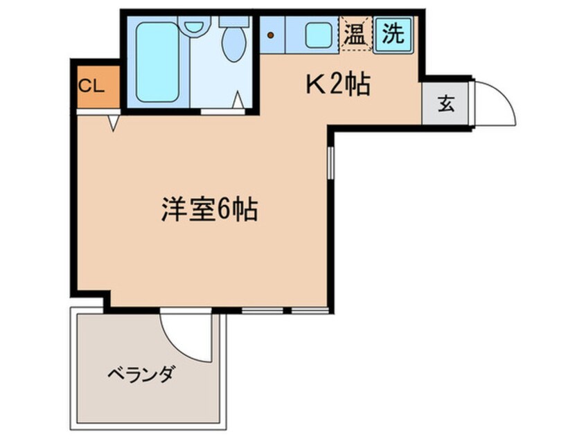 間取図 Gloire烏丸五条