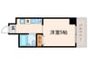 Gloire烏丸五条 1Rの間取り