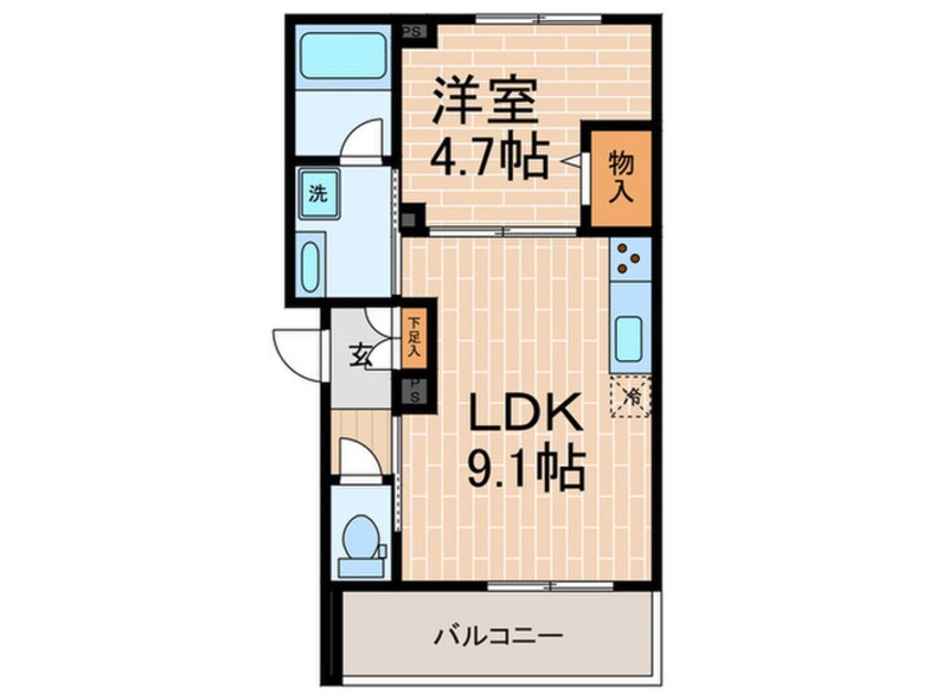 間取図 Les chevaux