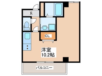 間取図 フィオーラマンション天王寺