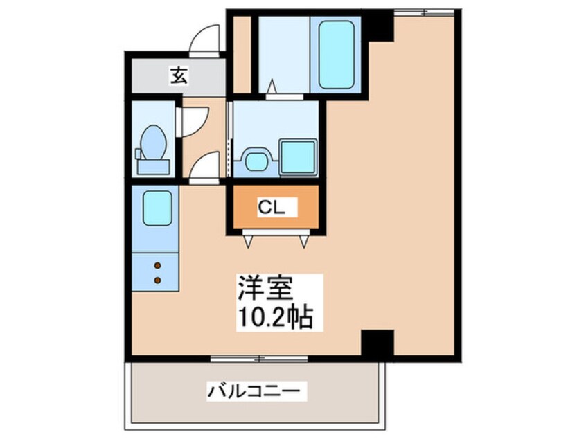 間取図 フィオーラマンション天王寺