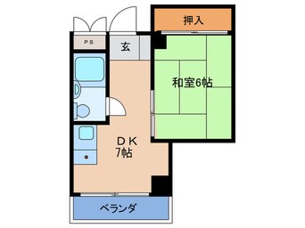 間取図 ドルチェ十三