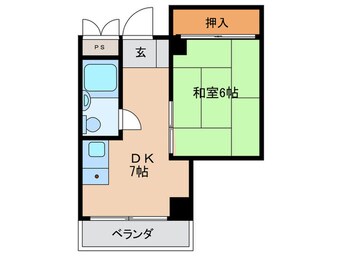 間取図 ドルチェ十三