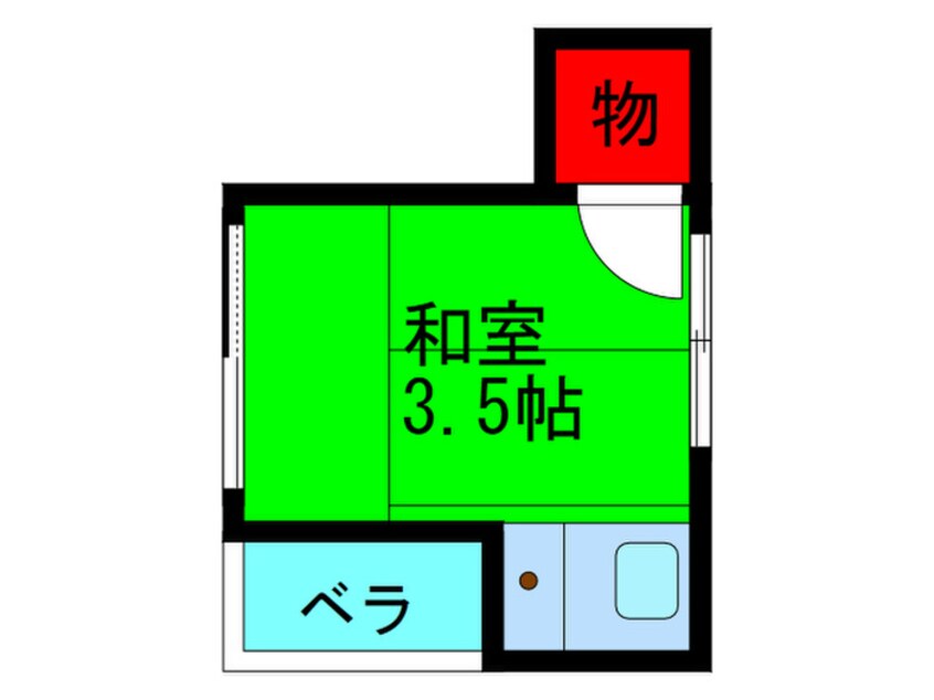 間取図 ウエストキャピタル大正