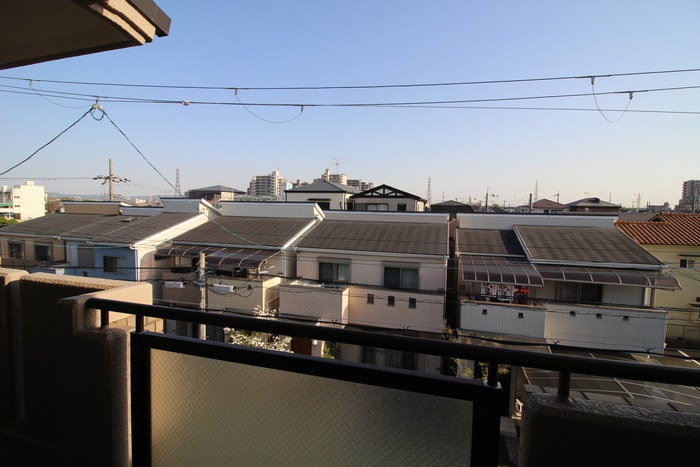 室内からの展望 サンコ－ト橋の内