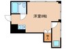 ハギカハイツ 1Rの間取り