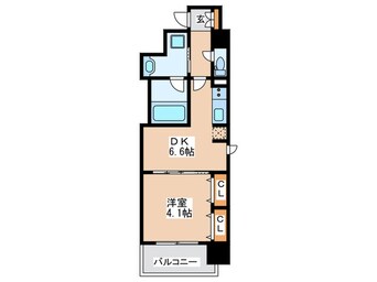 間取図 コンフォリア心斎橋ＥＡＳＴ