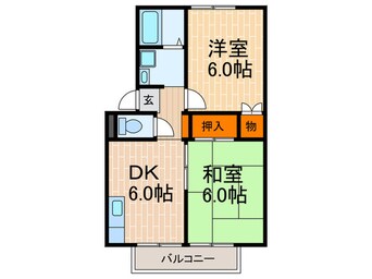 間取図 エステートピア狩口