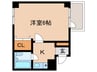 エスポワ－ルT 1Kの間取り