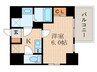 ｴｽﾘｰﾄﾞ神戸ﾊｰﾊﾞｰｸﾛｽ 1Kの間取り