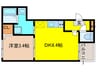 アルタイ石橋阪大前 1DKの間取り