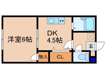 間取図 ジョンズフラット