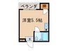 清和ハイツ 1Rの間取り