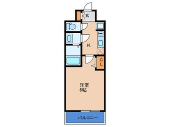 間取図 プレサンス塚本ベラビィ(202)