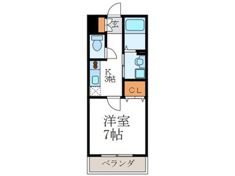 間取図 フォルジェ嵐山