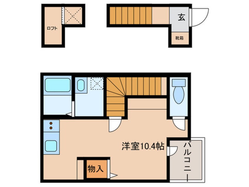 間取図 あんしん＋東新町08-1041