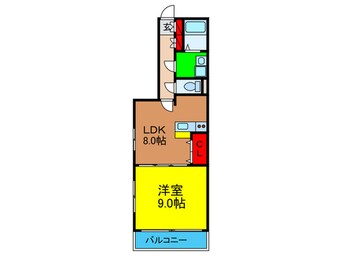 間取図 エスパシオ２１