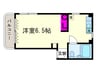 家暮楽とねやま坂 1Rの間取り