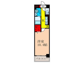 間取図 ボンサンテ南千里