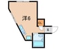 HOOP須磨浦 1Rの間取り