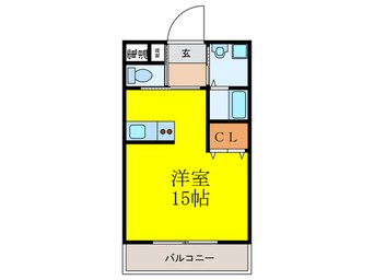 間取図 グレイスかけ橋