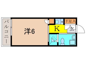 間取図 グランドール御影