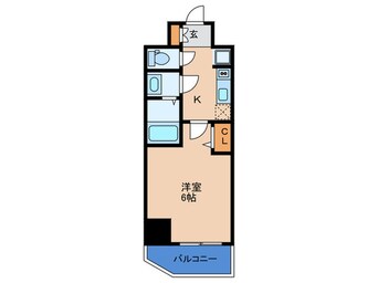 間取図 プレサンス塚本ベラビィ(206)