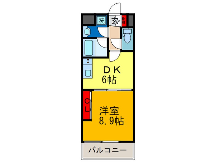 間取図 布施ハイライン