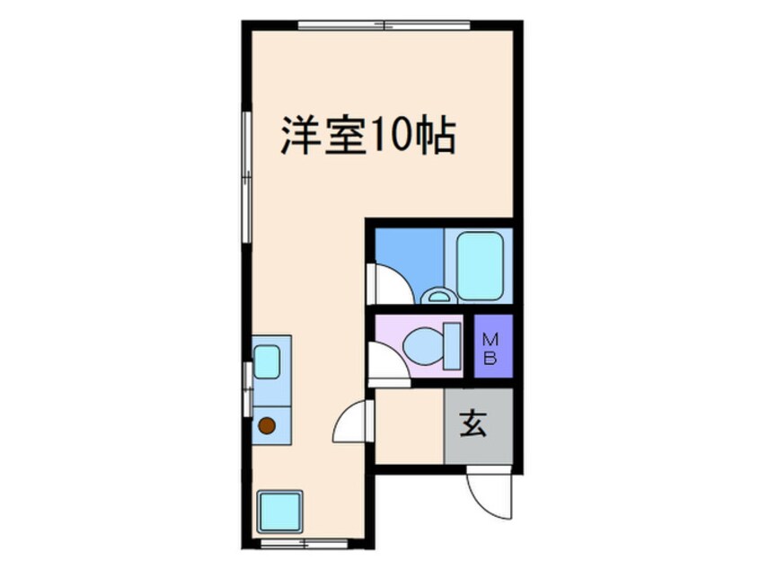 間取図 Ｎａｋａｍｕｒａマンション