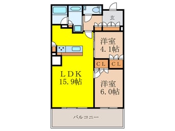 間取図 ザ・千里タワー（2302）