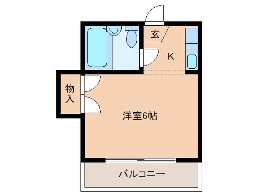 間取図 グリーンハイツ山崎