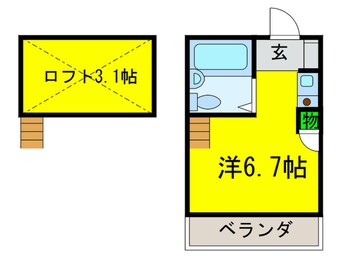 間取図 サンパレス２１鳳