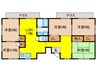 新緑のショコラティエ 5LDKの間取り