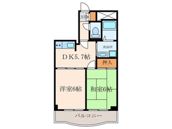 間取図 セルジュＹＳ出屋敷