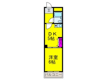 間取図 シティハイツ鳳西町