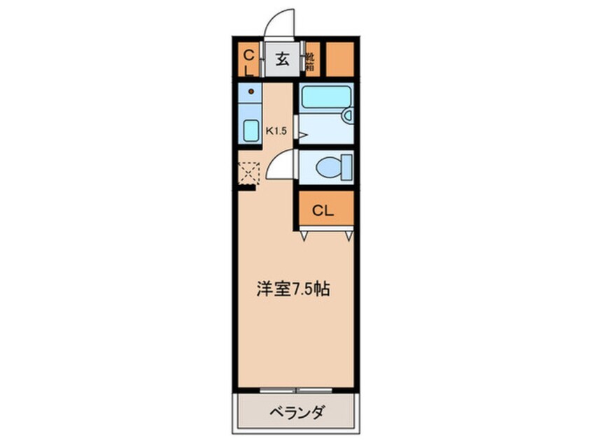 間取図 コパンジューヌⅢ