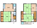 南武庫之荘6丁目貸家の間取図