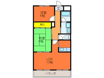 間取図 ソレア－ﾄﾞ東鴻池