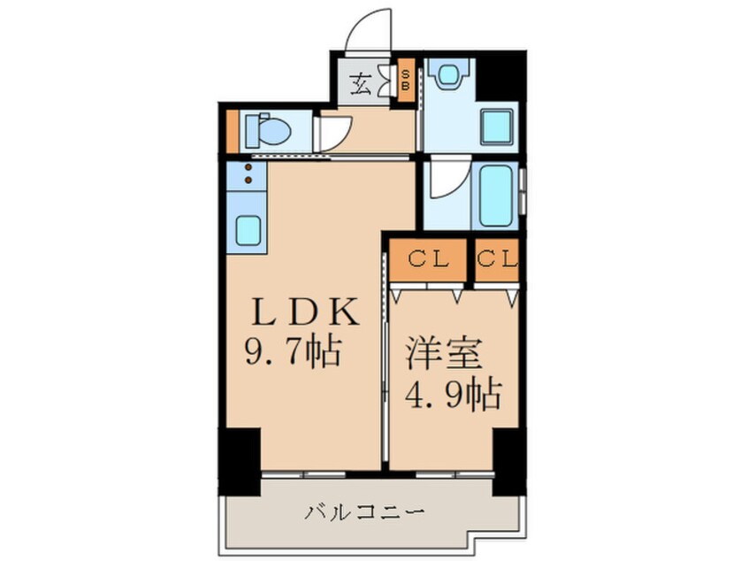 間取図 ベルデエスパシオ