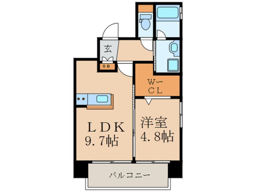 間取図 ベルデエスパシオ