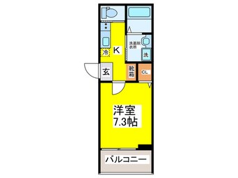 間取図 エスクード凪