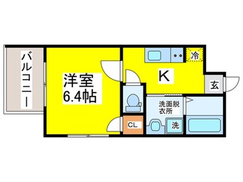 間取図 エスクード凪