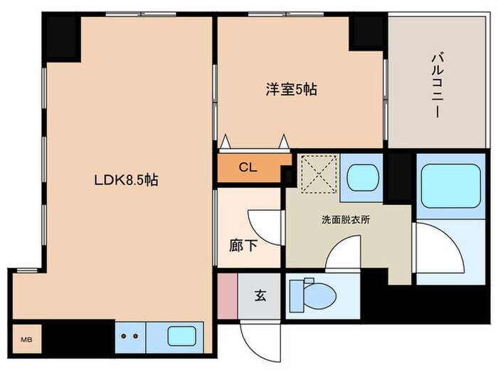 間取り図 MSR京都二条城