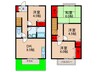 エスポワ－ル箕面 4DKの間取り