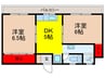 スタ－ハイツ 2DKの間取り